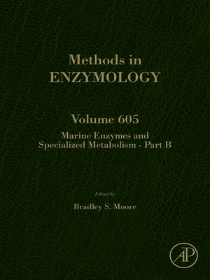 cover image of Marine enzymes and specialized metabolism--Part B